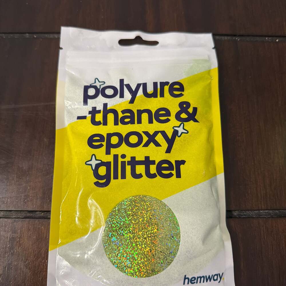 Hemway Lime Green Polyurethane & Epoxy Resin Glitter 100g / 3.5oz